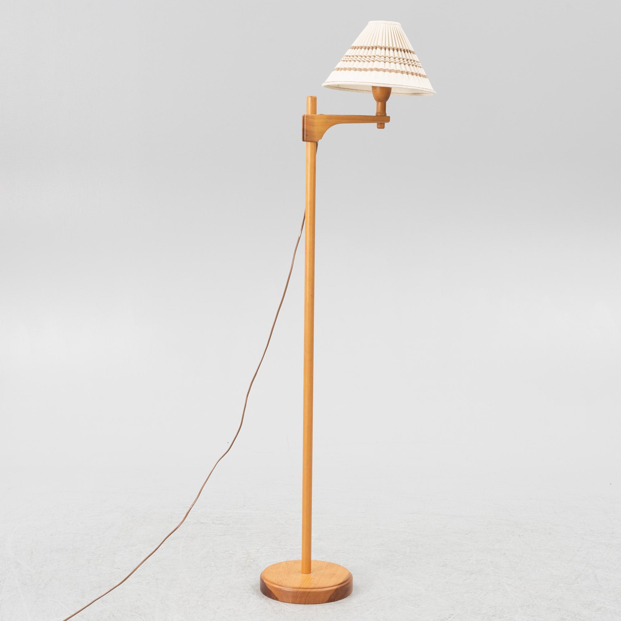 Carl Malmsten, a floor lamp, "Staken", second half of the 20th century.