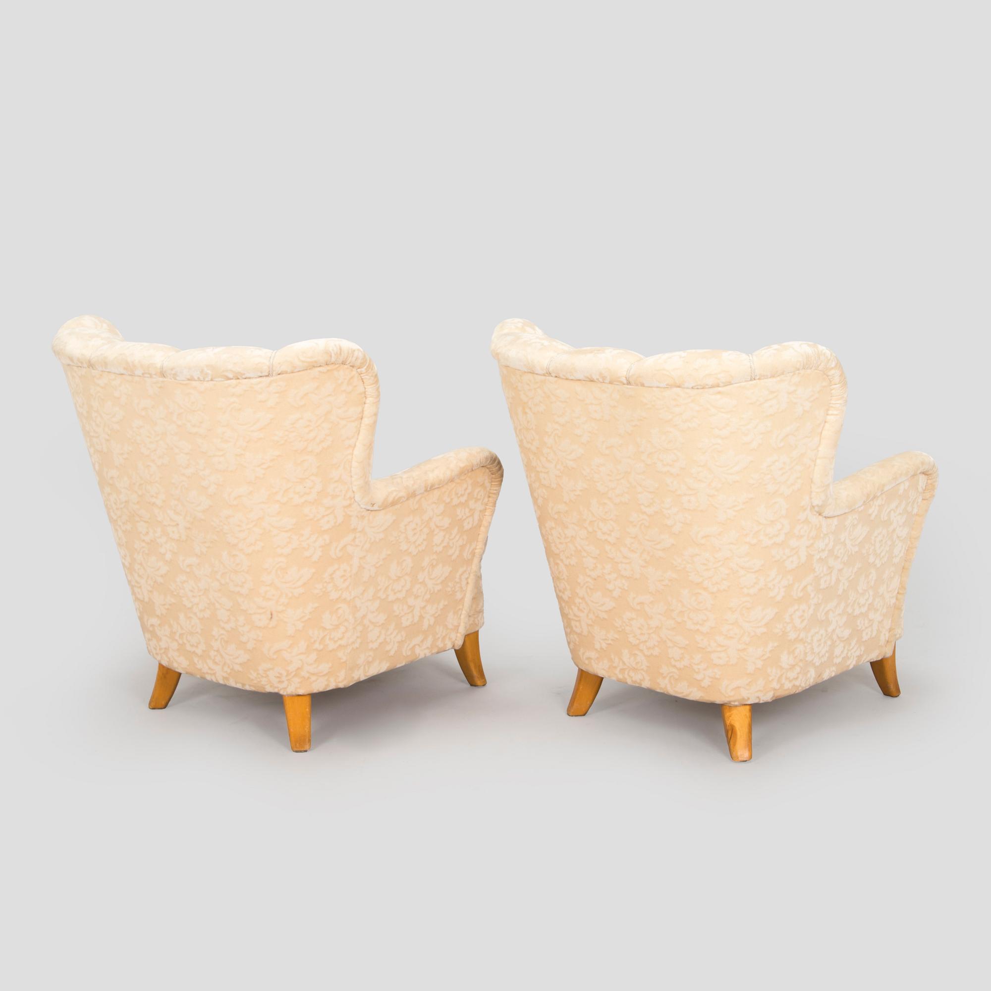 A mid-20th century armchairs.