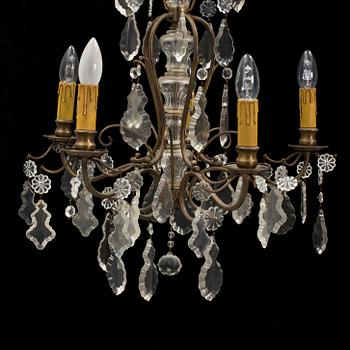 a rococo-style chandelier from the first half of the 20th century.