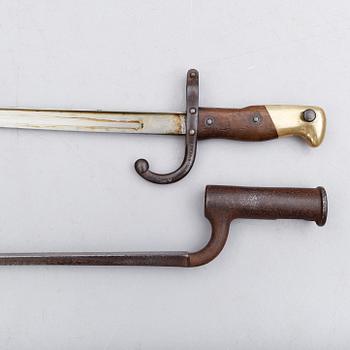 BAJONETTER, 2 st, 1800-tal.