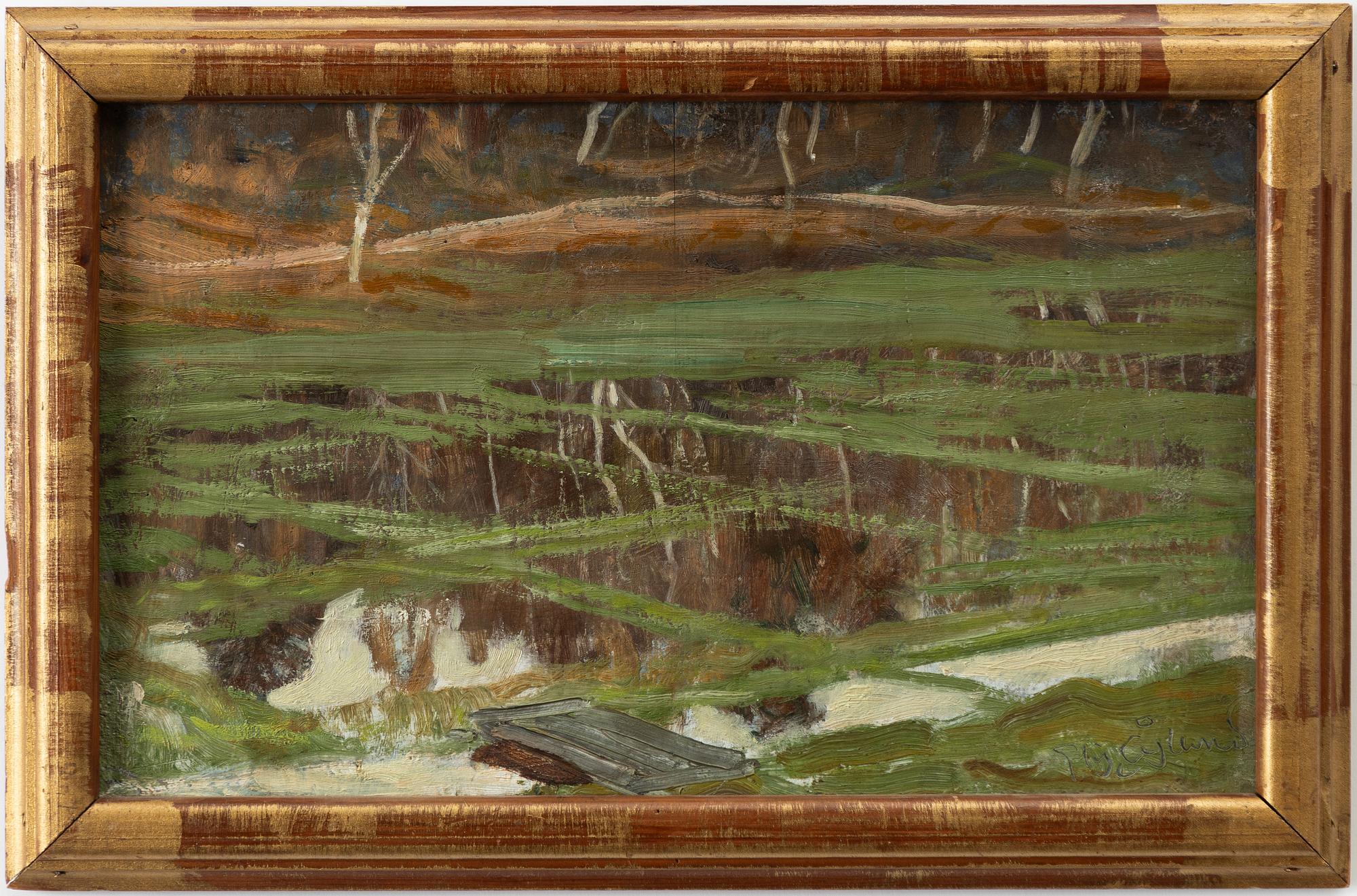 Elis Åslund, Water reflections.