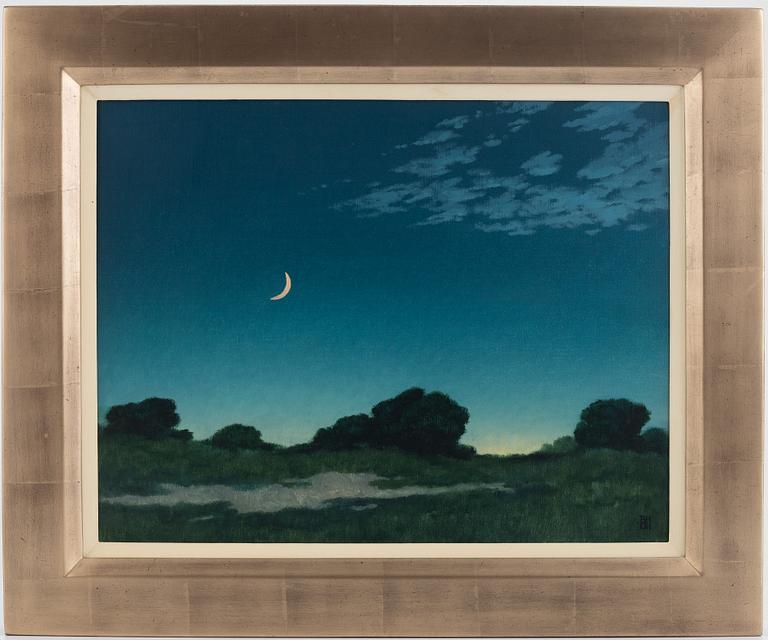 Michael Bennallack-Hart, Landscape with Moon.