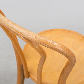 A set of four "Öglan" chairs by IKEA.