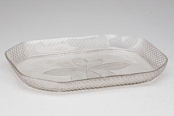 SERVERINGSFAT, glas, enligt uppgift  Finland, 1810.
