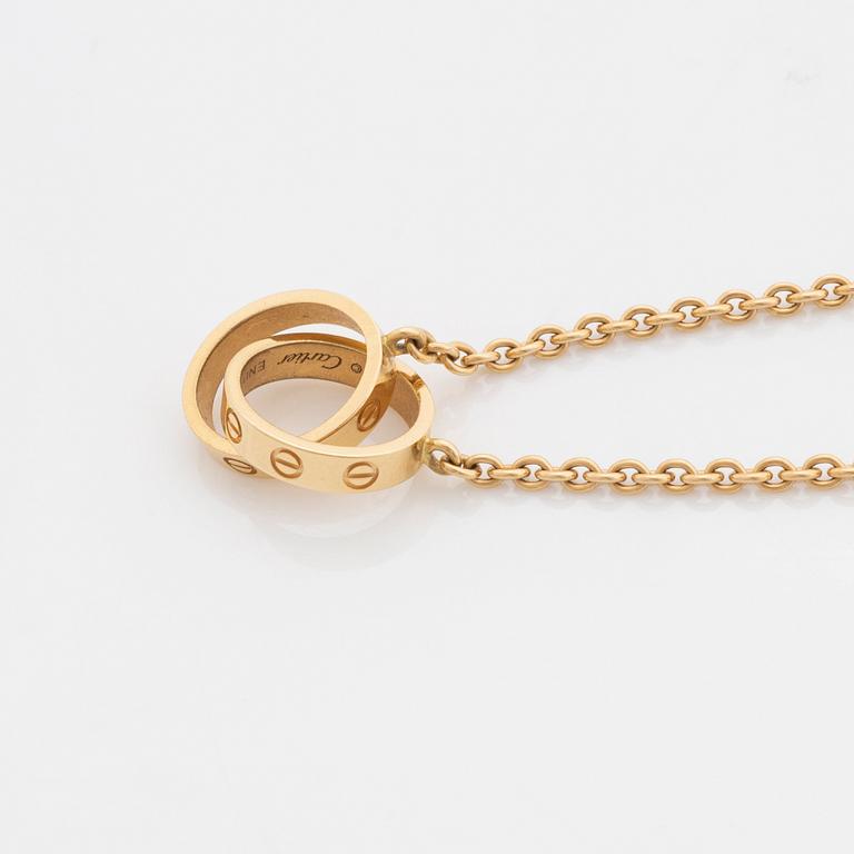 Cartier,  Love necklace, 18K gold.