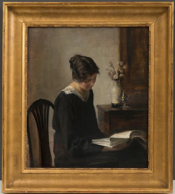 Carl Holsoe, NAINEN MUSTISSA.