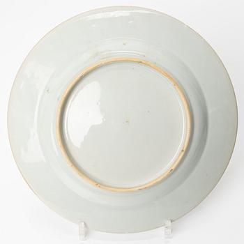 Two plates, Qingdynasty, China, 18th century and around 1900.