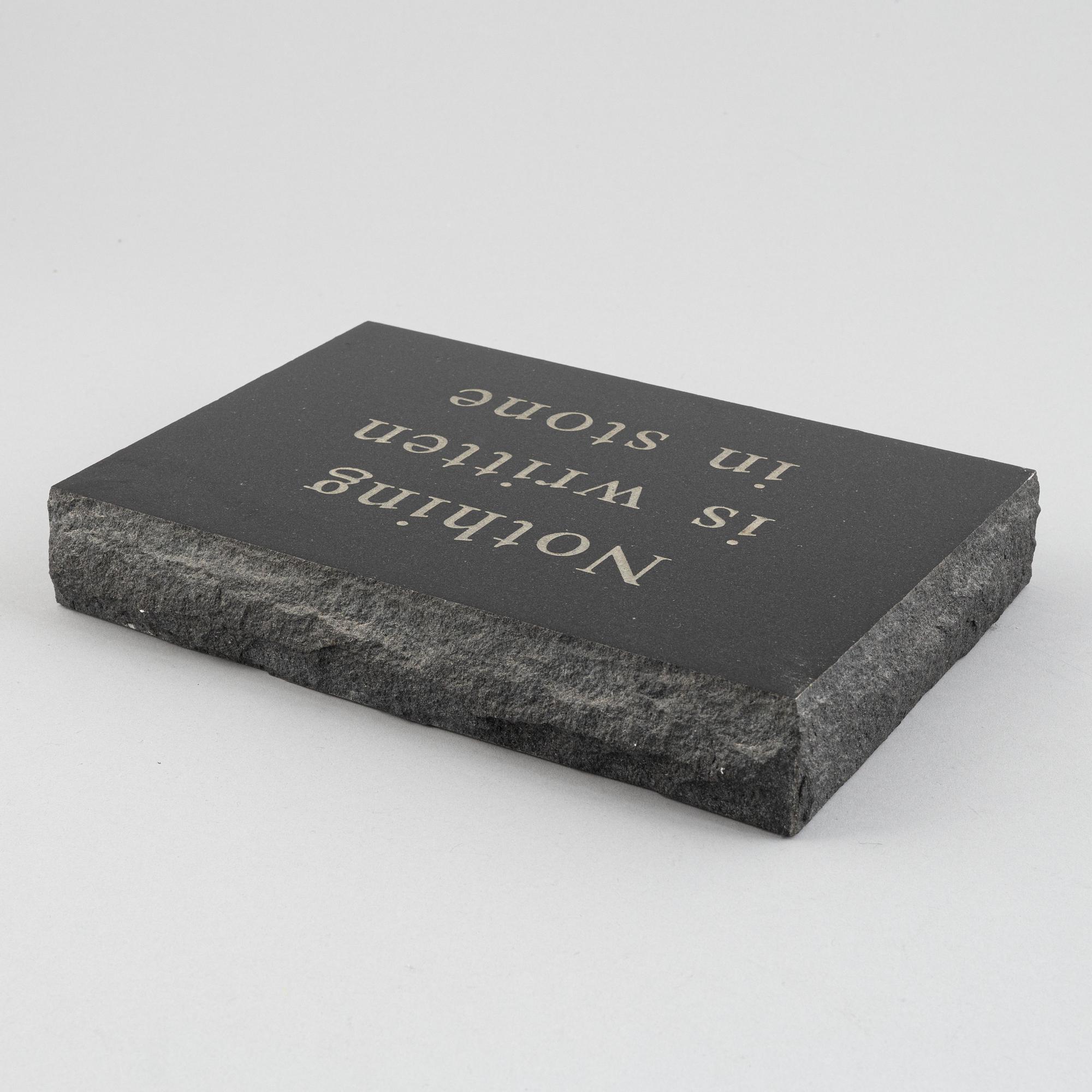 Rinaldo Frattolillo,  ”Nothing is written in stone”.