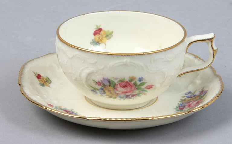 MOCCASERVIS, 18 delar, porslin, Rosenthal.