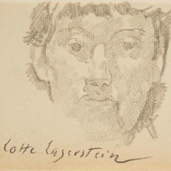 Lotte Laserstein, Självporträtt.