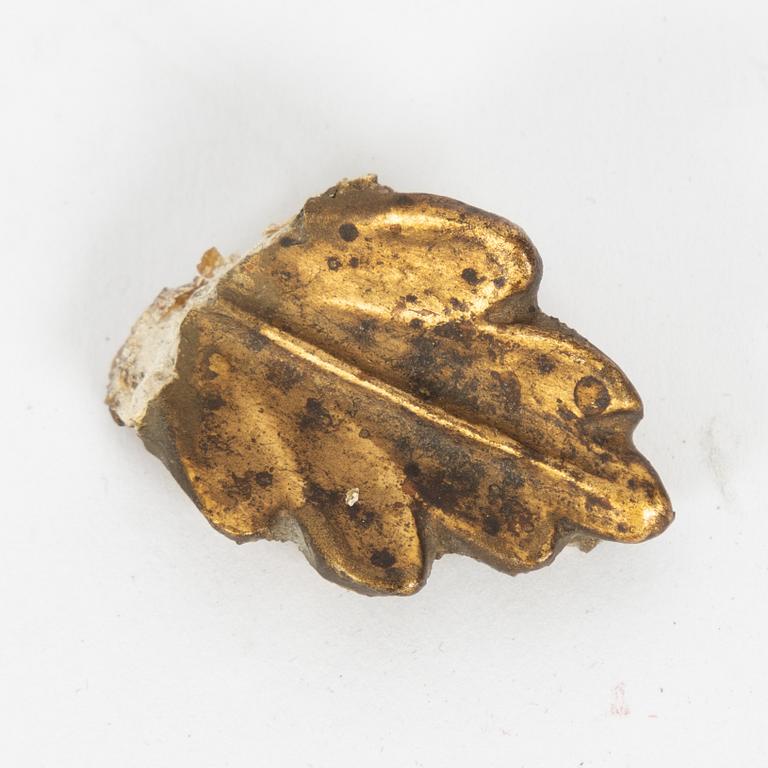 Mirror sconces, a pair, by Johan Martin Berg (mirror manufacturer in Gothenburg 1803-37), Empire.