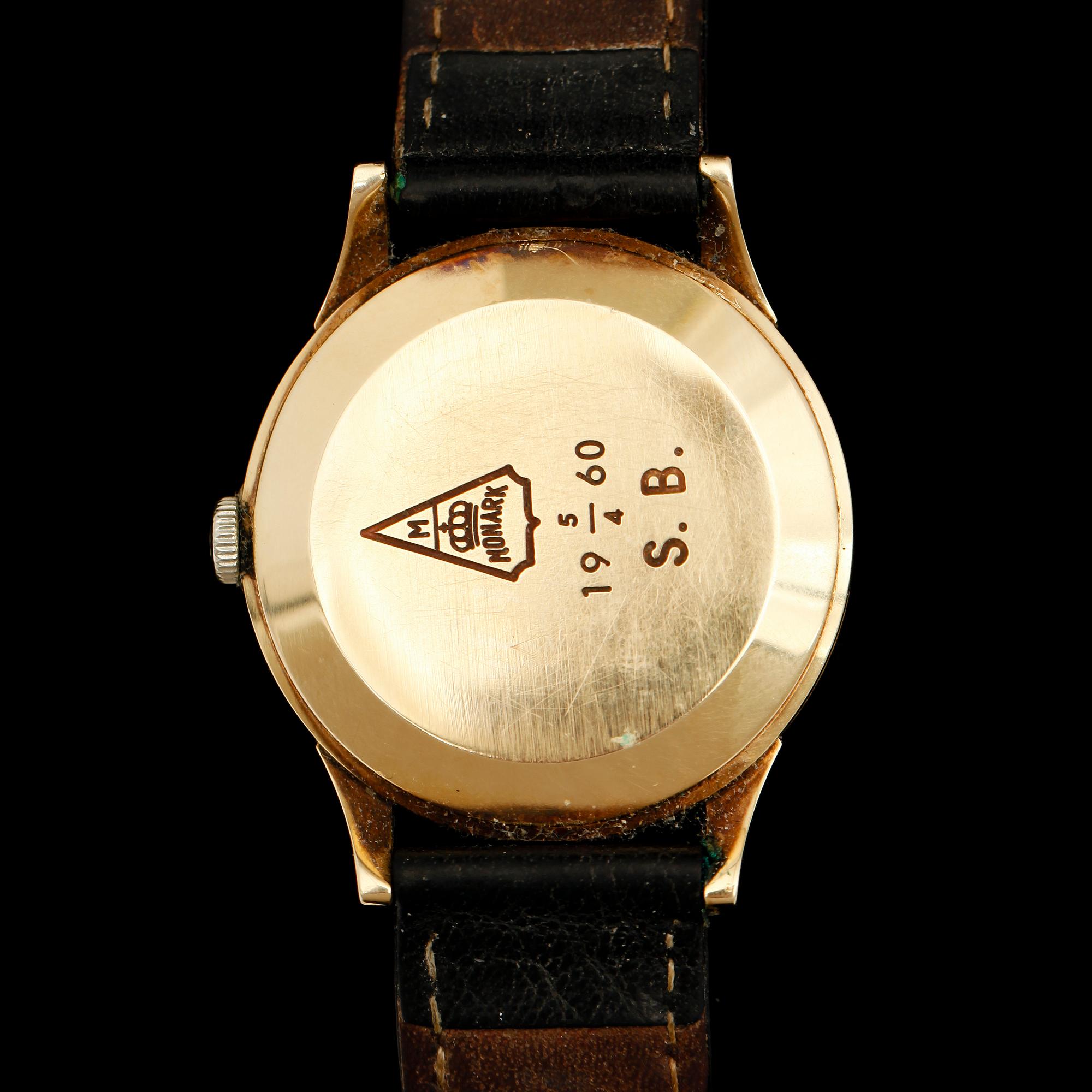 HERRARMBANDSUR, 18 k, Omega, 1960-tal.
