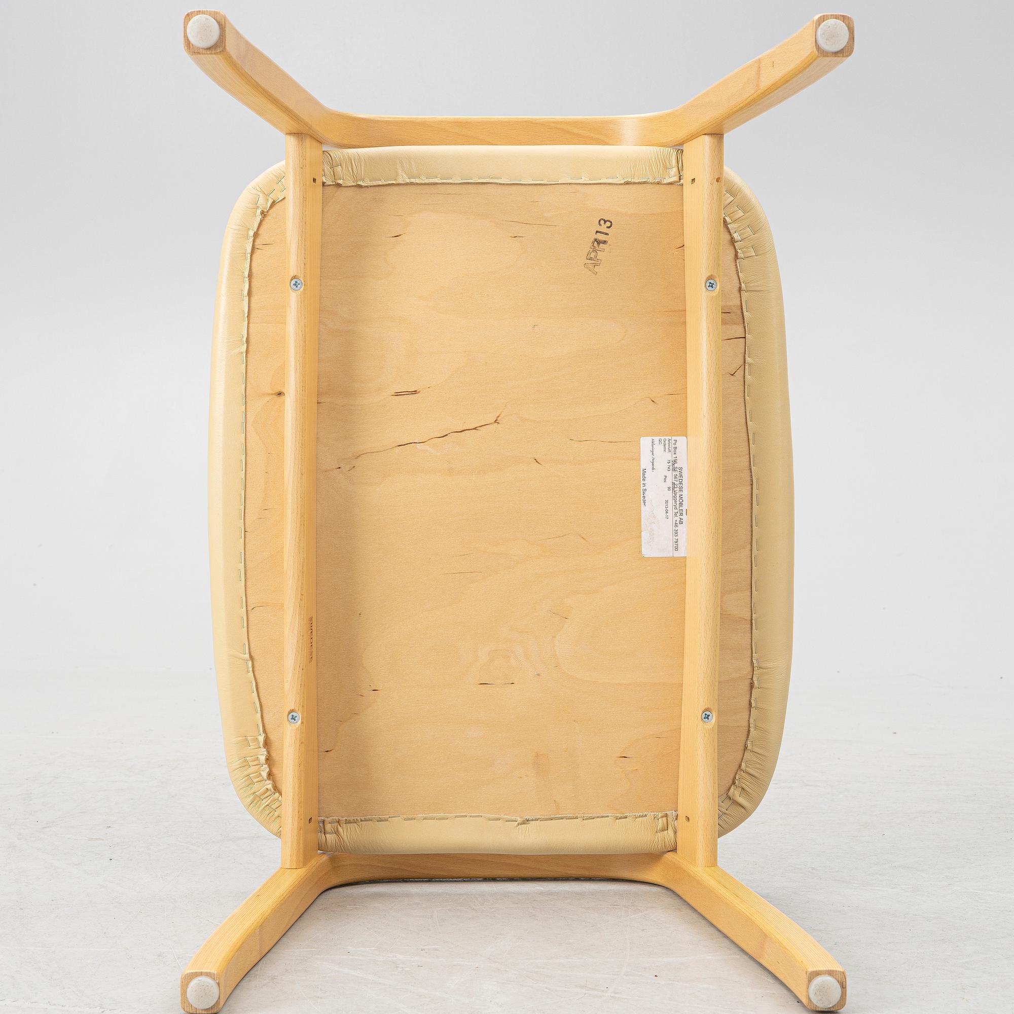 Yngve Ekström, fotpall "Lamino", Swedese, 2013.