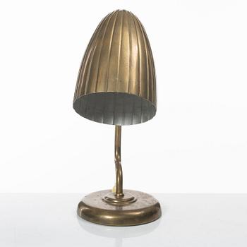 Harald Notini, a table lamp model "15480", Arvid Böhlmarks Lampfabrik, Stockholm, 1940s.
