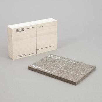 JOSEPH BEUYS,  efter, multipel, 2 delar, Postkarte, Edition Staeck, Heidelberg, 2000-tal.