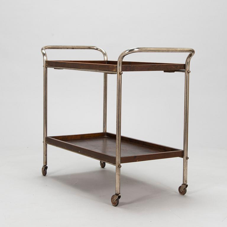 Serveringsvagn, funkkis, 1930/40-tal.