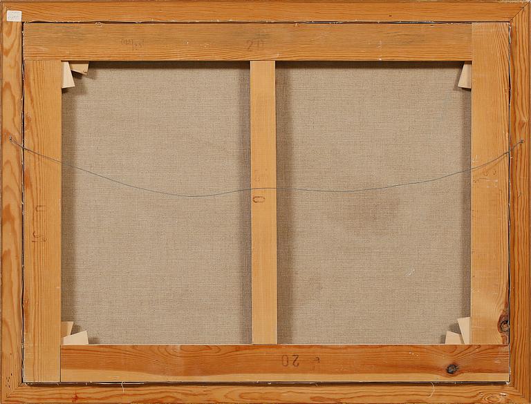 GERTRUD WRÅKE-LINDQVIST, olja på duk, signerad.