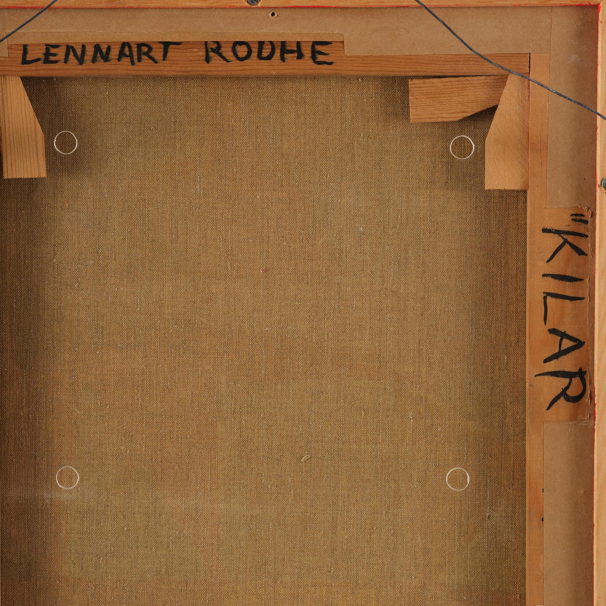 Lennart Rodhe, "Kilar".