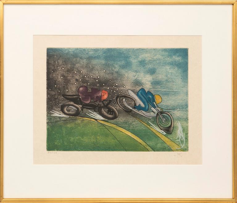 Roberto Matta, 6 st, "Les Transesports", 1977.