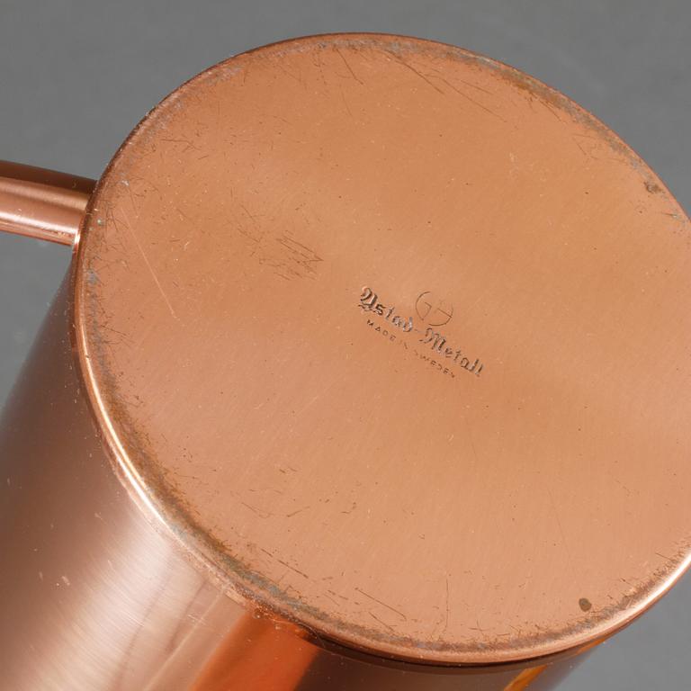 VATTENKANNA, koppar, Gunnar Ander, Ystad Metall, 1900-talets andra hälft.