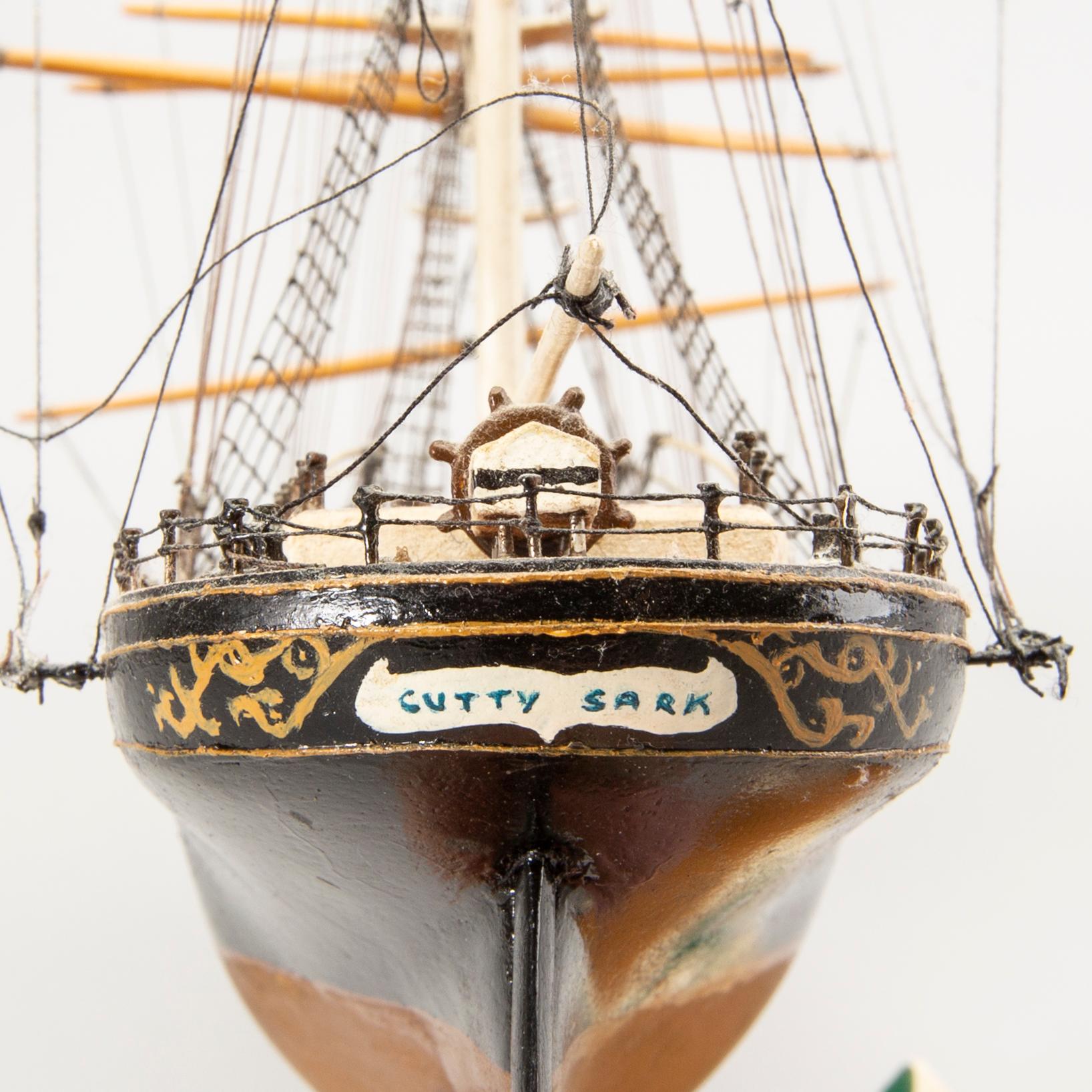 Modellskepp "Cutty Sark" 1957.