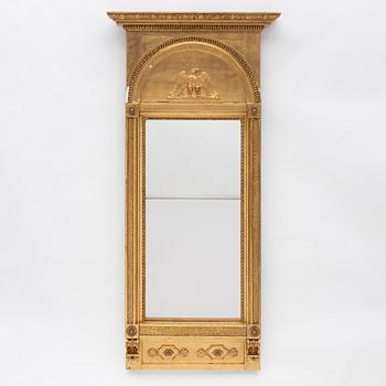 Mirror, late Gustavian, circa 1800.