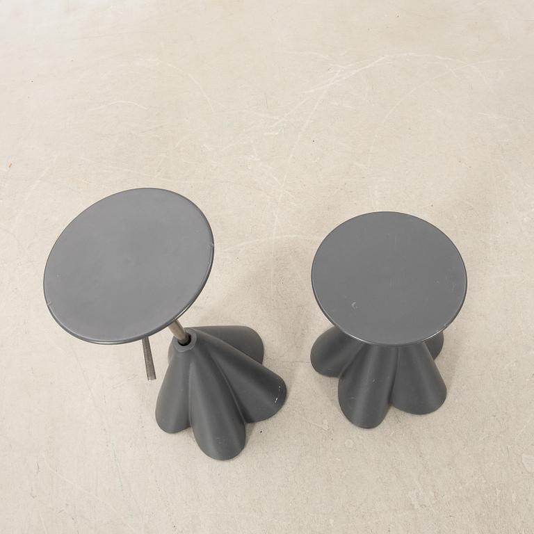 Philippe Starck, pallar/barstolar ett par för Presence Paris /Loréal sent 1900-tal.