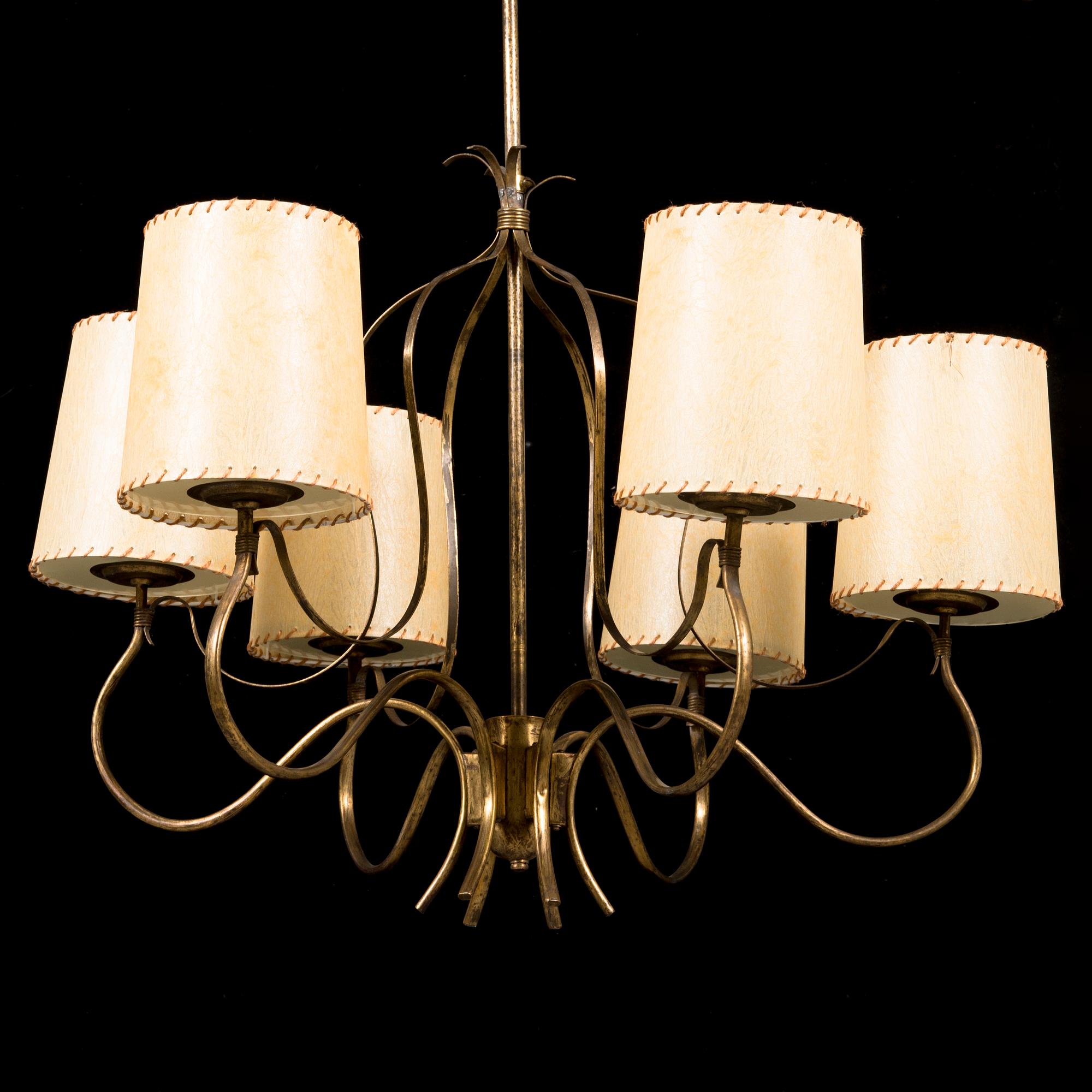 PAAVO TYNELL, TAKLAMPA, modell 9001, Taito, 1900-talets mitt.