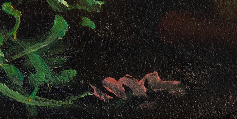 Arthur Percy, oil on panel, signed and dated 1952.