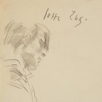 Lotte Laserstein, Pianist.