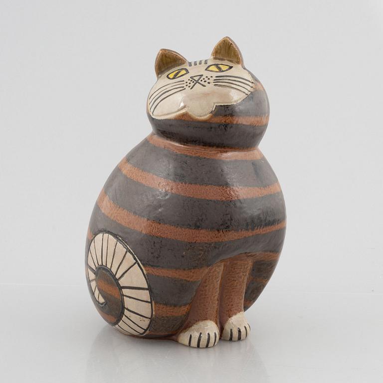 Lisa Larson, skulptur, "Maxikatt", stengods, Gustavsberg, ur serien "Stora Zoo".