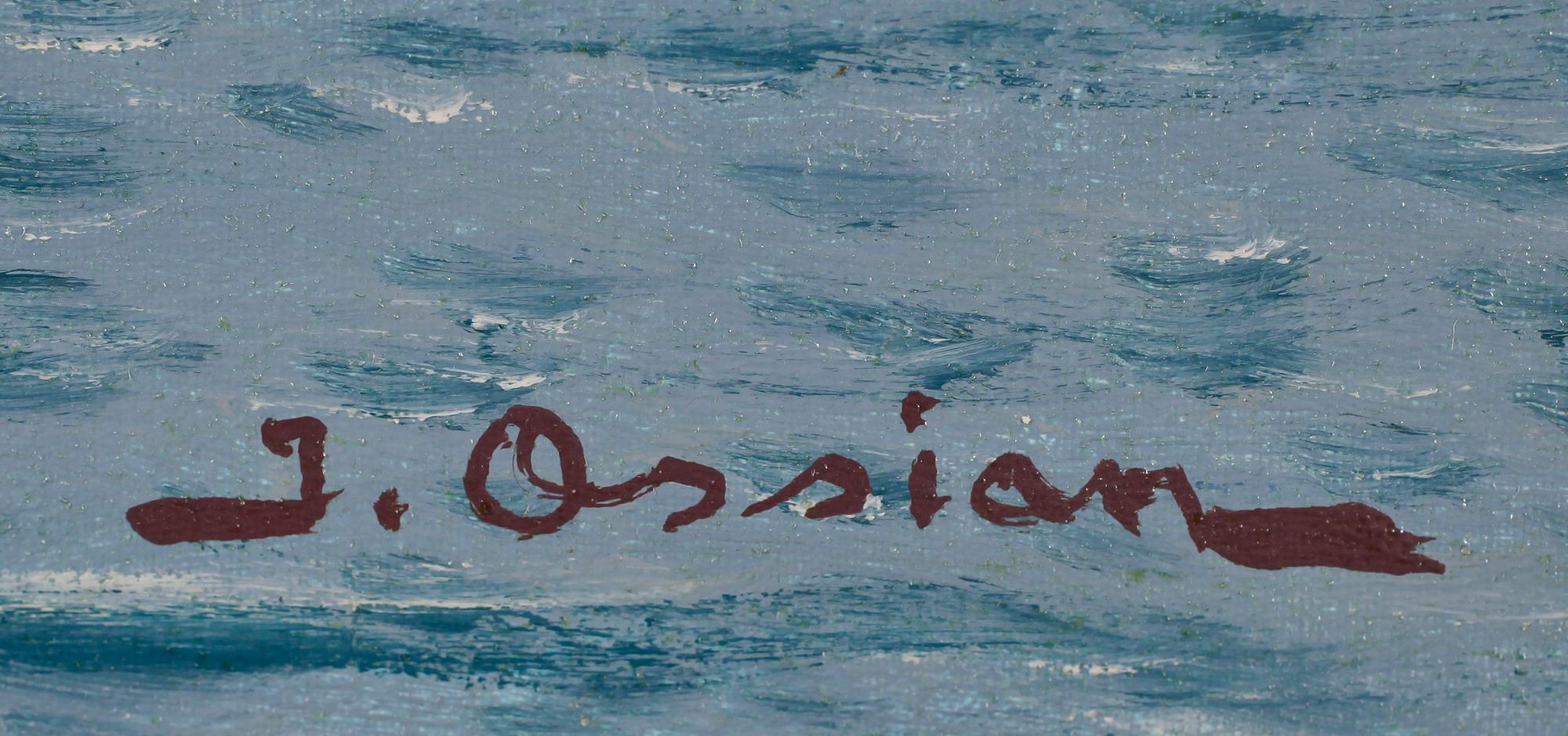JOHAN OSSIAN-ANDERSSON, olja på duk, signerad.
