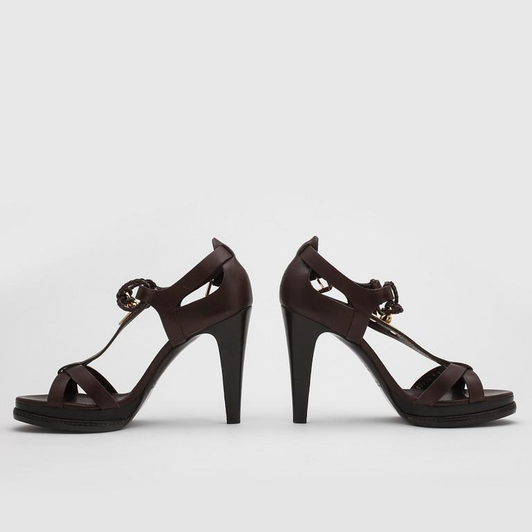 SANDALETTER, ett par, Ralph Lauren. Storlek amerikansk 9.