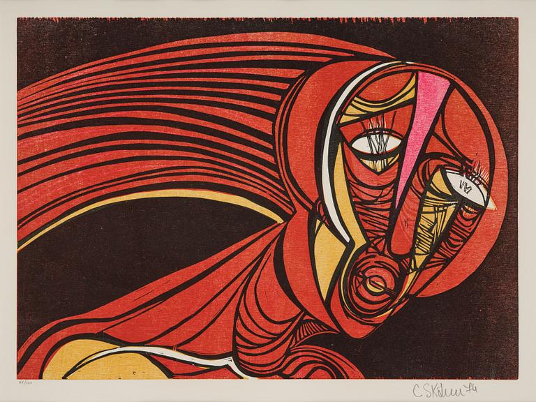 Cecil Skotnes, Untitled from: "Hommage aux Prix Nobel" (The Nobel Prize Portfolio).