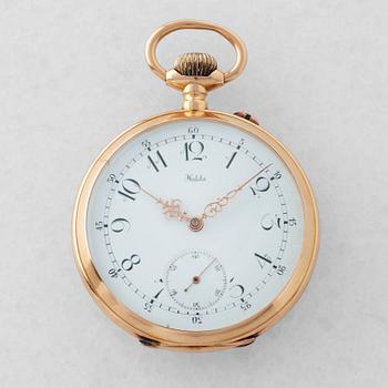 56. HALDA WATCH FACTORY, pocket watch, 49,5 mm,