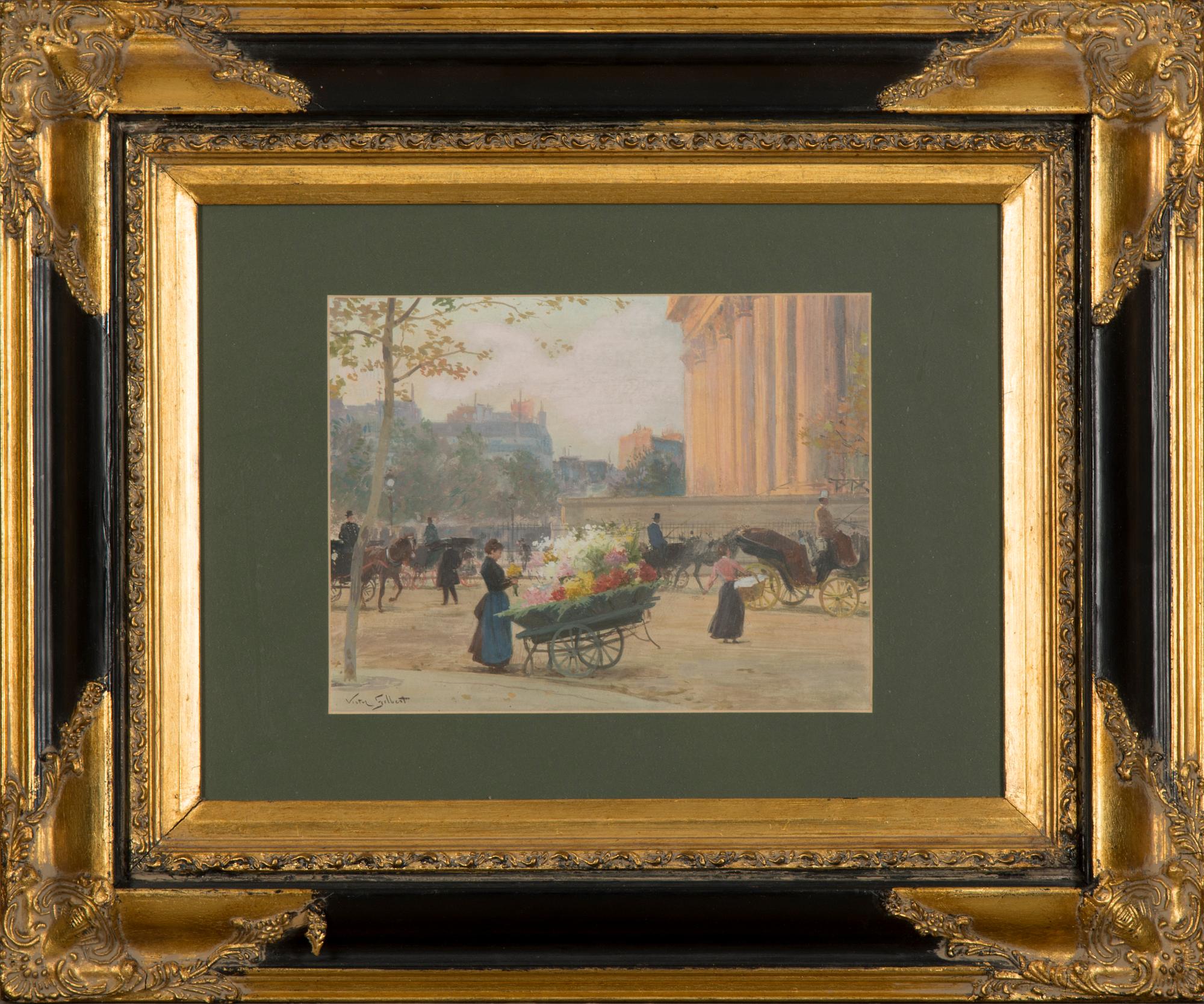 VICTOR GILBERT, VY FRÅN PARIS (LA MADELEINE).