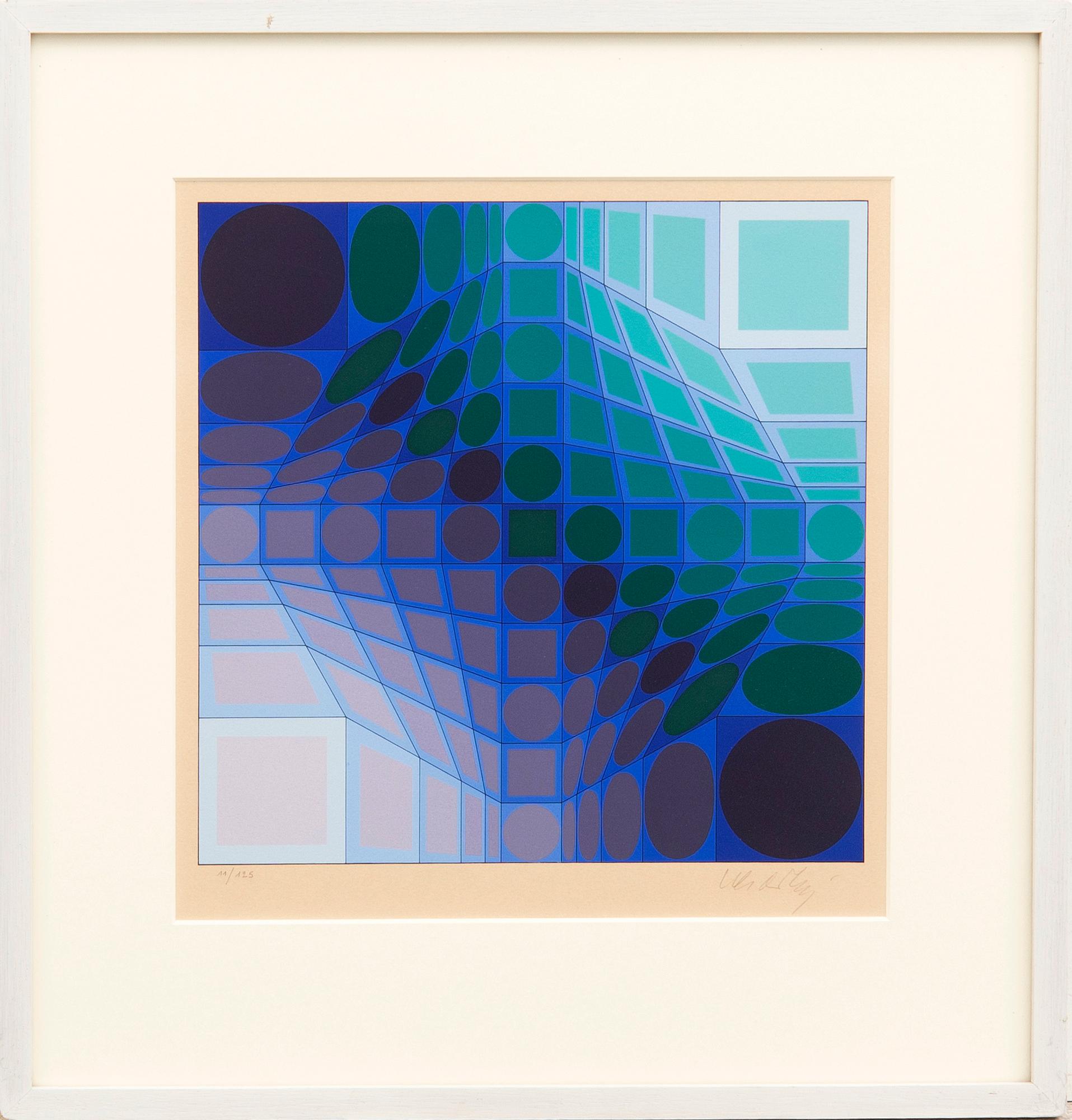 Victor Vasarely, Optical composition.