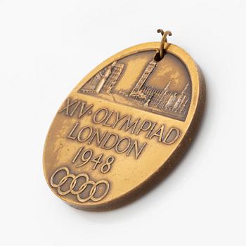 Olympic Participation Medal, London, 1948.