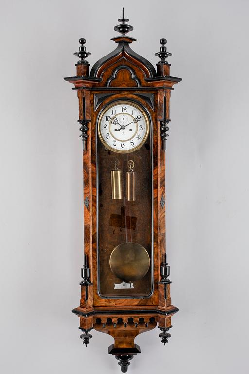 VÄGGPENDYL, nyrenässans, 1800-talets slut.