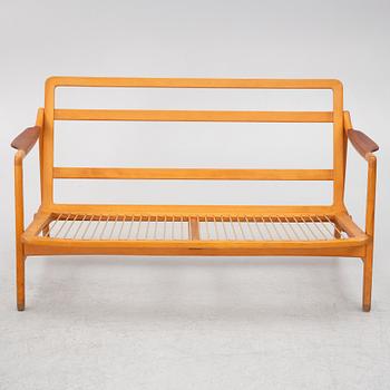 Tove & Edvard Kindt Larsen, a model 117 sofa, France & Daverkosen, Denmark, designed in 1956.