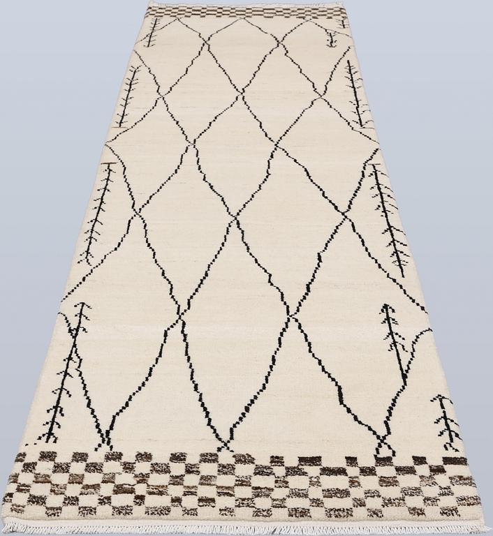 Matta, Marocko, gallerimodell, 294 x 79 cm.