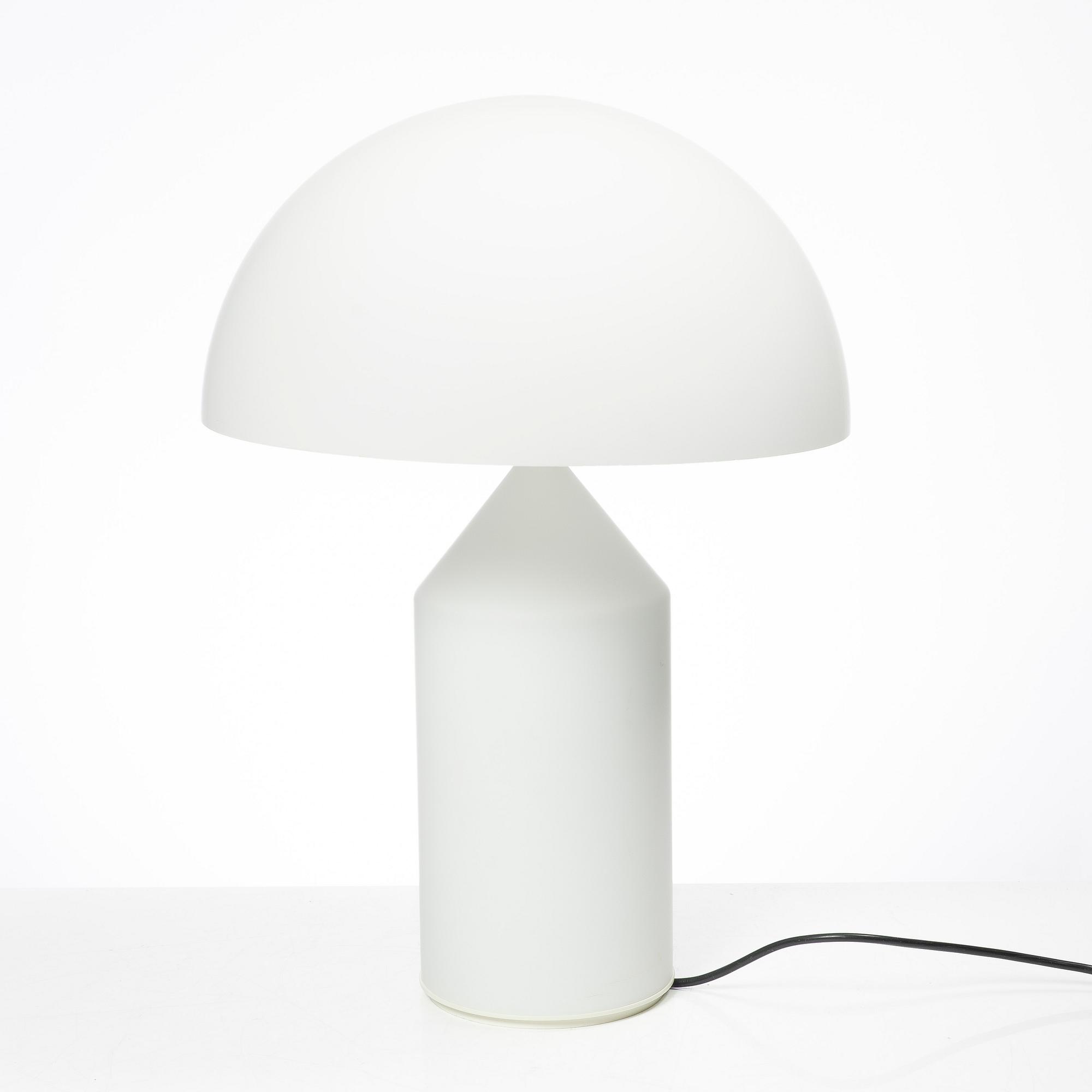 Vico Magistretti, Table lamp, 'Atollo', Oluce, Italy.