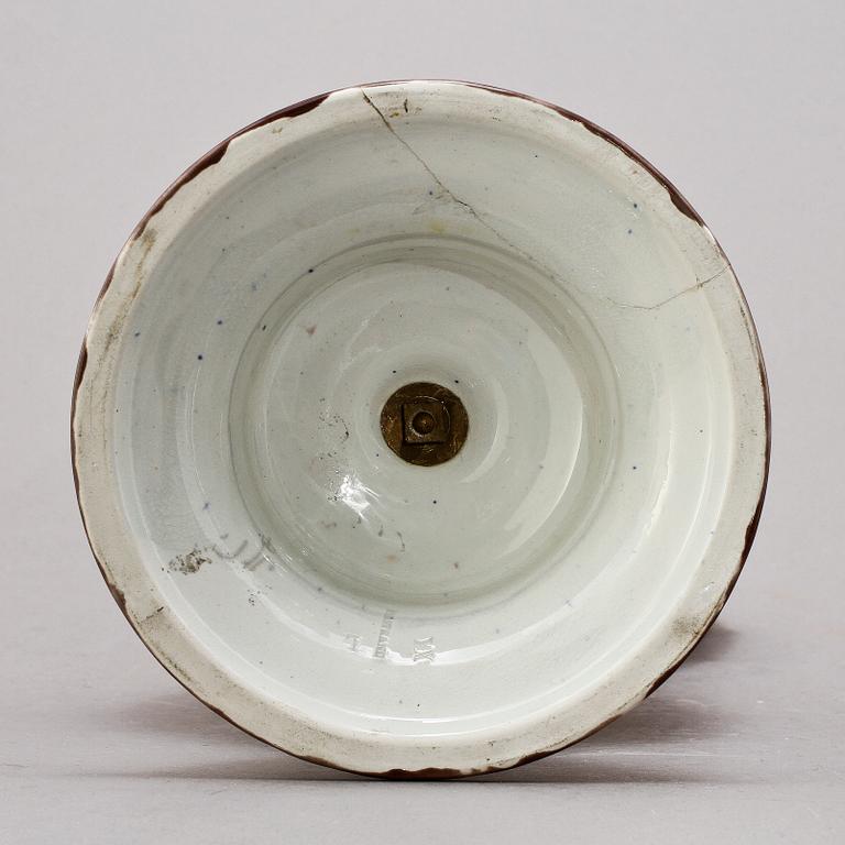 KANNA, majolika, Rörstrand 1800-talets slut.