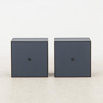 Mogens Lassen wall cabinet, 4-piece "Frame" for Audo Denmark, 2020s.