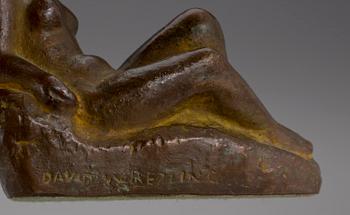 DAVID WRETLING, skulpturer 3 st, varav två numrerade 6/10 och 7/25.