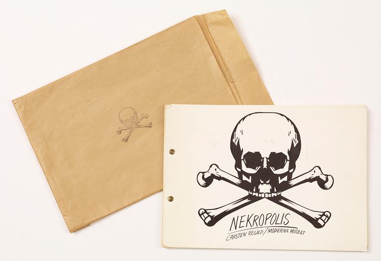 KATALOG, "Nekropolis" Carsten Regild, Moderna Museet, 1972.