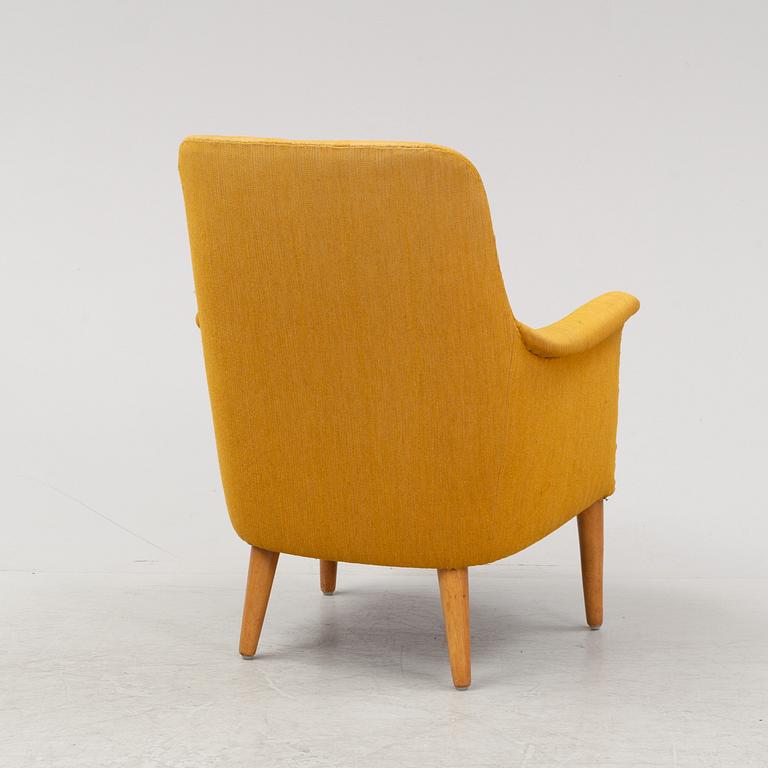 A 'Samsas' easy chair buy Carl Malmsten, second half of the 20th Century.