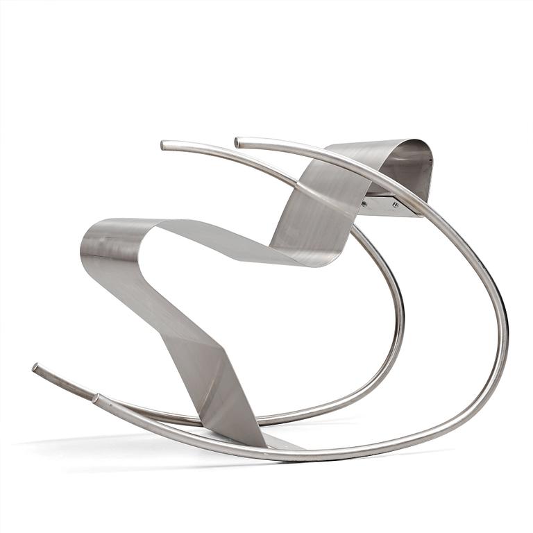 Sigurdur Gustafsson, a "Rock´n Roll" rocking chair for Källemo Sweden, post 1999.
