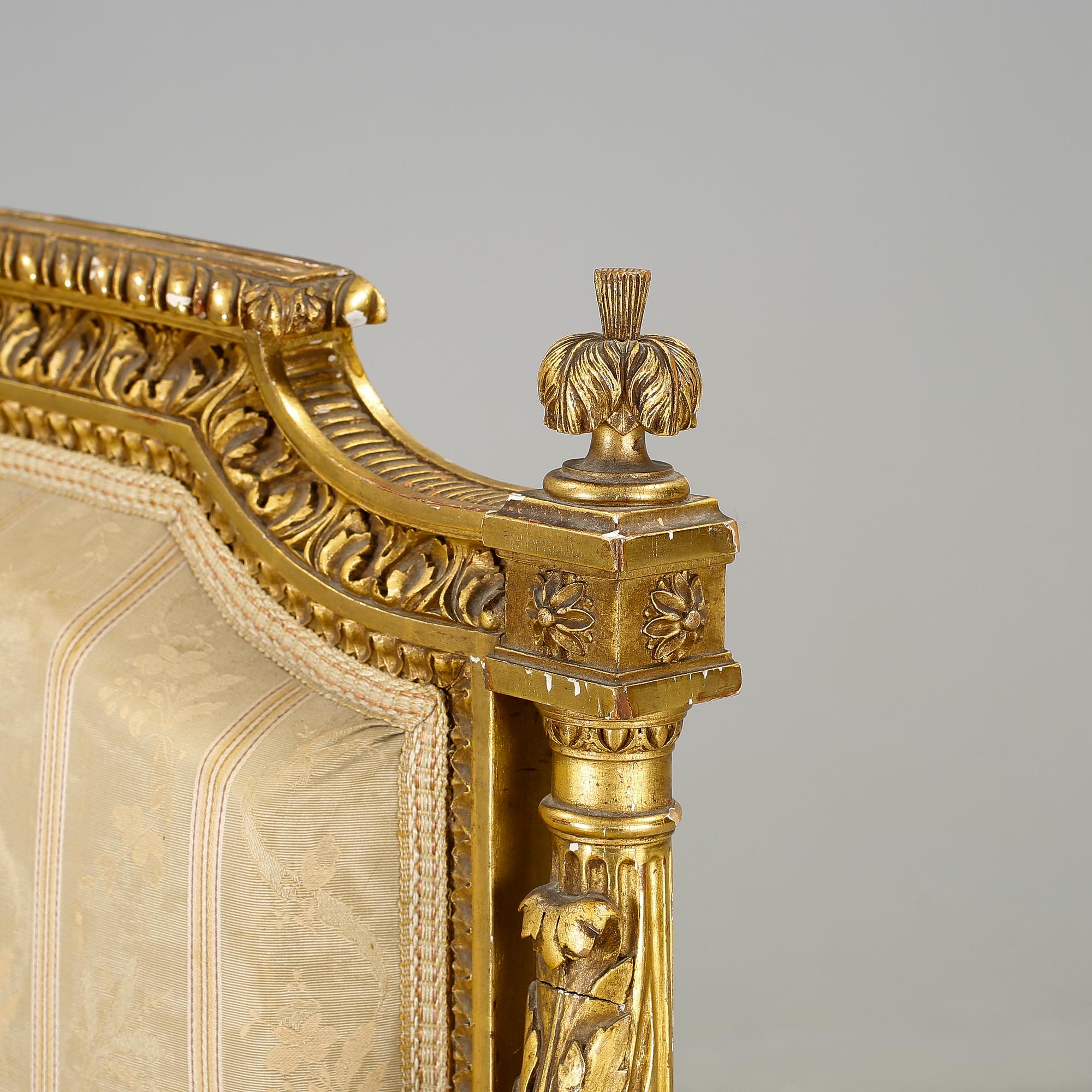 SOFFA, Louis XVI-stil, 1900-tal.