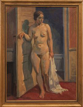 CARL STENBERG, olja på duk, signerad.